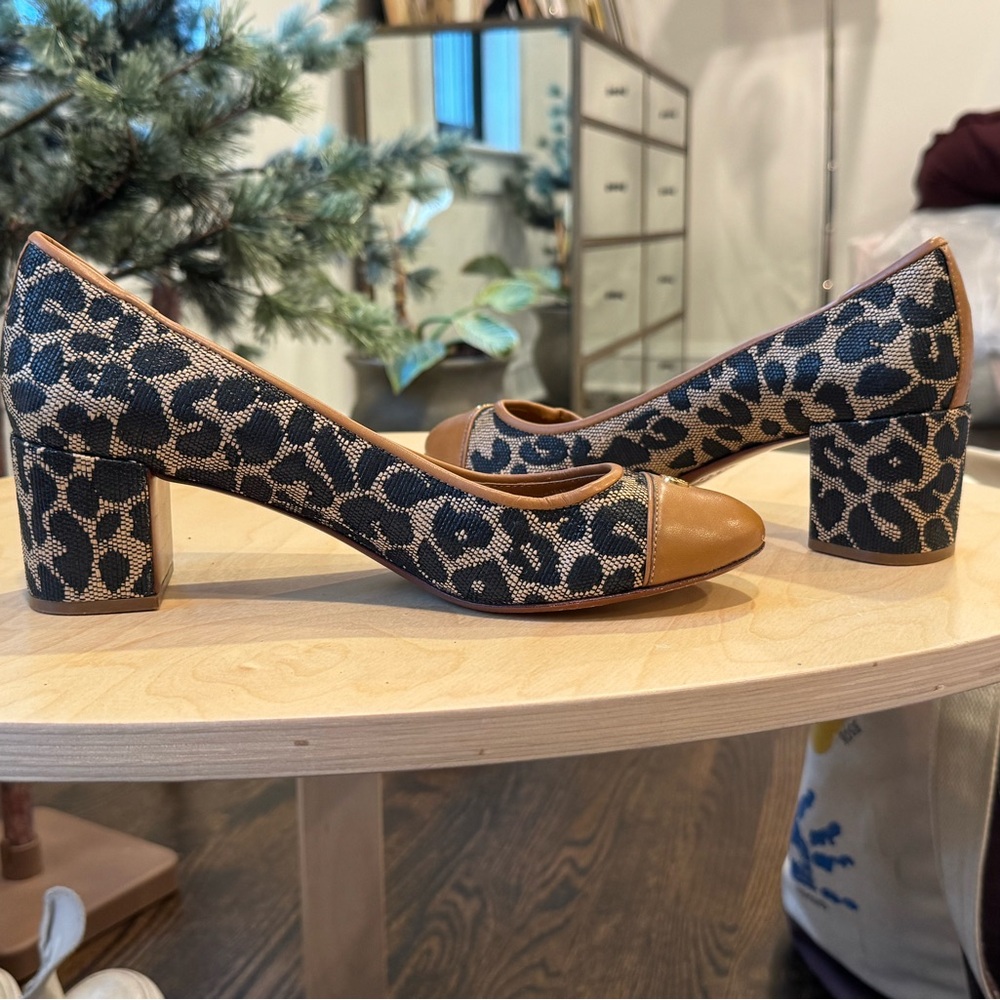 Tory Burch Leopard Heels